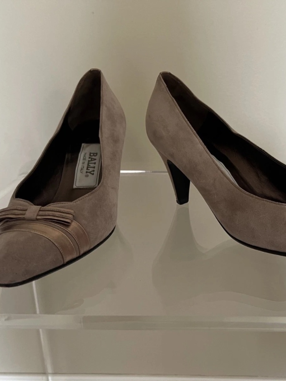 BALLY ITALY MADE Genuine Leather Size 6.5 M
